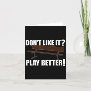 Funny Basketball Coach Geschenk Wort Motivierend Karte