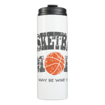 Funny Basketball Mama Thermal Tumbler
