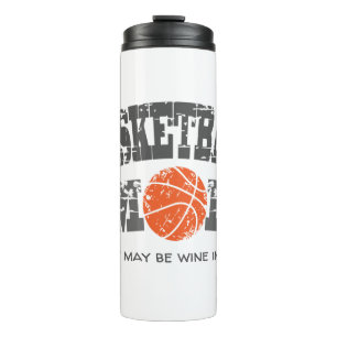 Funny Basketball Mama Thermal Tumbler Thermosbecher