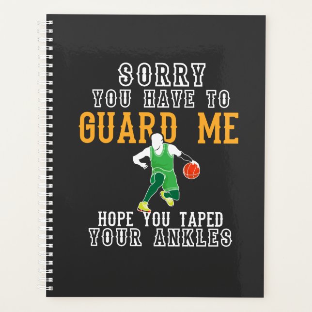 Funny Basketball Planer (Vorderseite)