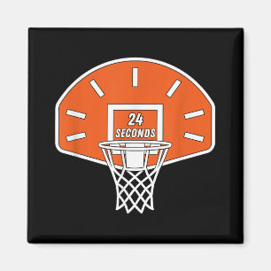 Funny Basketball Shot Clock 24 Sekunden Basketball Magnet