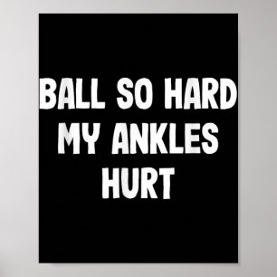 Funny Basketball Slam Dunk T-Shirt für Kinder Spor Poster