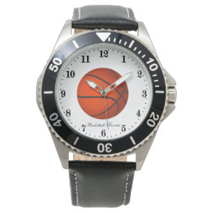 Funny Basketball Sportfanatiker Armbanduhr
