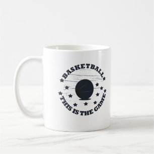 Funny Basketball Sprichwort Kaffeetasse