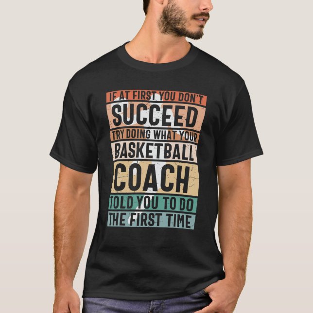 Funny Basketball T Shirt Quote Redewendungen Graph (Vorderseite)