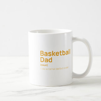 Funny Basketball Vater Definition Kaffeetasse