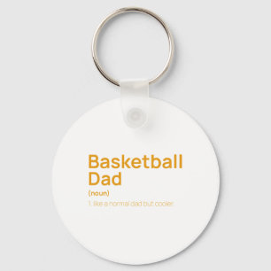 Funny Basketball Vater Definition Schlüsselanhänger