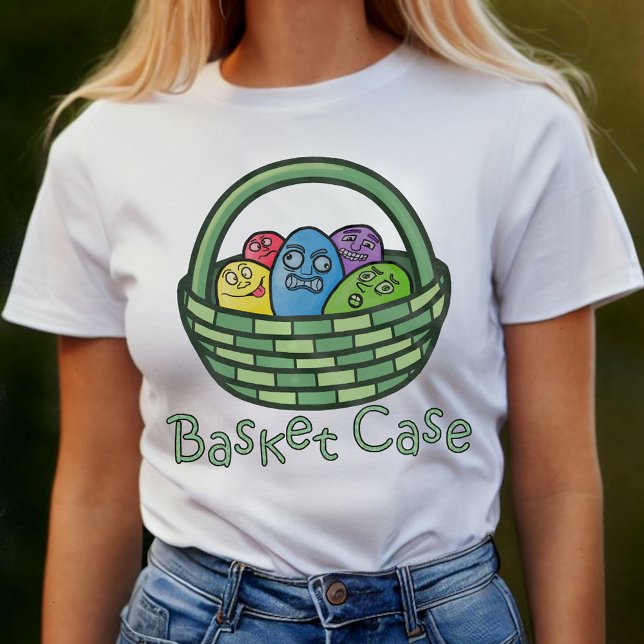 Funny Basketcase Ostern T-Shirt (Von Creator hochgeladen)