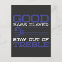 Funny Bass Clef Pun Treble Musiker Bassist
