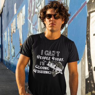 Funny Bass Fishing Sport Outdoor Angler Zitat T-Shirt