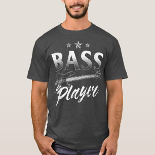 Funny Bass Gitarre Lover Grafik Frauen und Männer  T-Shirt
