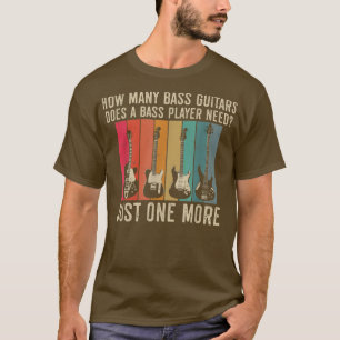 Funny Bass Gitarre Lover Grafik Frauen und Männer T-Shirt