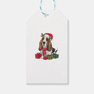 Funny Basset Hound Hund WeihnachtsOutfits Weihnach Geschenkanhänger