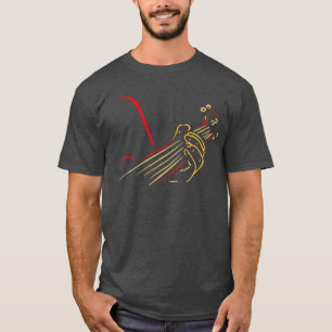 Funny Bassist Bass Gitarrist Musiker T-Shirt