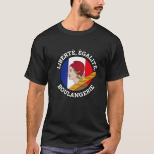 Funny Bastille Day, Marianne France, Französisch  T-Shirt