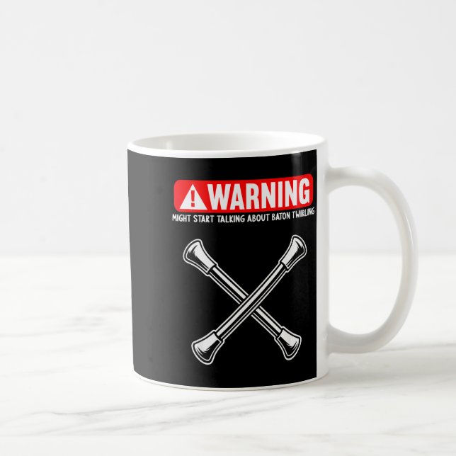 Funny Baton Twirling  Kaffeetasse (Rechts)