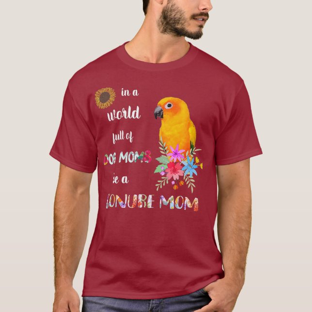 Funny Be Sun Concerto Paprot Bird Mama Mother T-Shirt (Vorderseite)