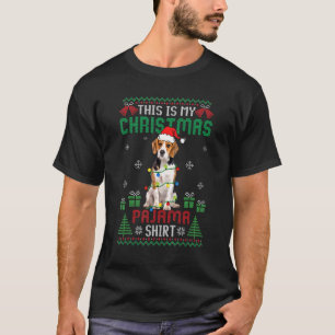 Funny Beagle Das ist mein Weihnachts-Pajama-Shirt T-Shirt