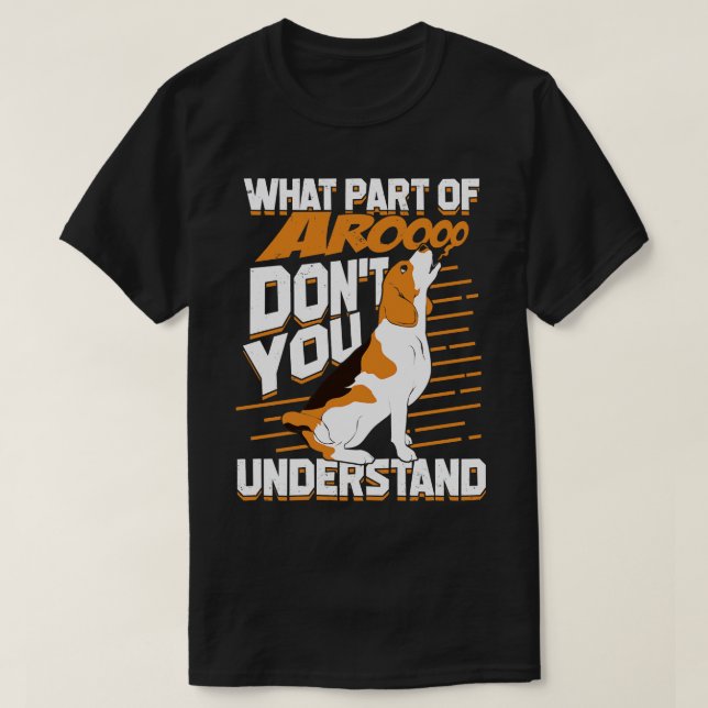 Funny Beagle Dog Owner Geschenk T-Shirt (Design vorne)