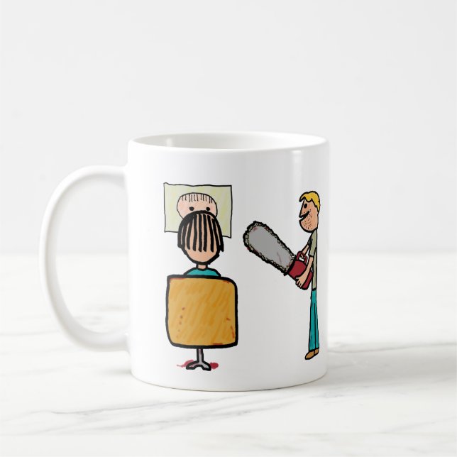 Funny Beängstigend Barber Sweeney Todd Kaffeetasse (Links)