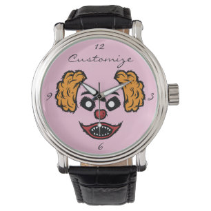Funny Beängstigend Clown Thunder_Cove Armbanduhr