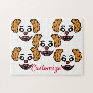 Funny Beängstigend Clown Thunder_Cove Puzzle