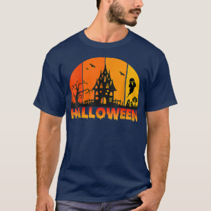 Funny Beängstigend Spuk Ghost Halloween Kostüm T-S T-Shirt