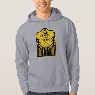 Funny Bear Camp Adventure Kanada Hoodie