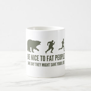 Funny Bear Chase Kaffeetasse