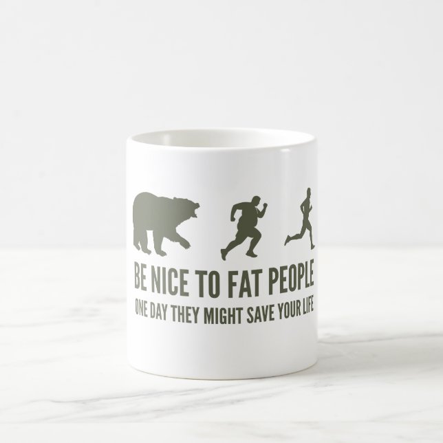 Funny Bear Chase Kaffeetasse (Mittel)