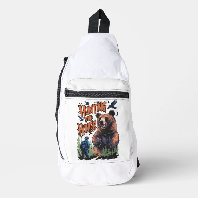 Funny Bear Junting Crossbody Bag (Vorderseite)