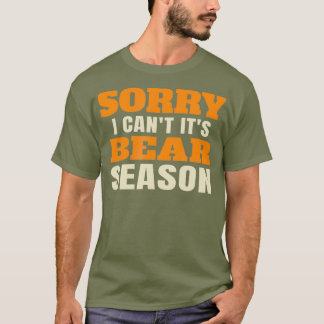Funny Bear Junting T-Shirt