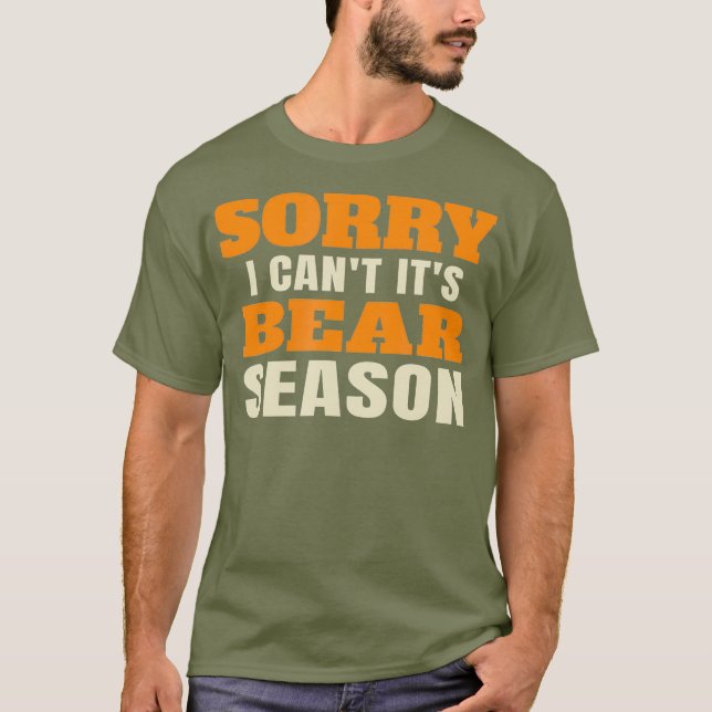 Funny Bear Junting T-Shirt (Vorderseite)