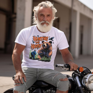 Funny Bear Junting T-Shirt