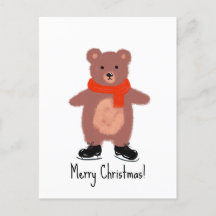 Funny bear Skaten