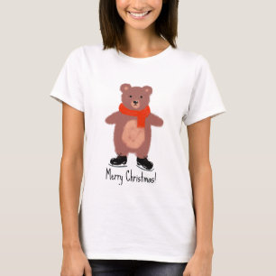 Funny bear Skaten T-Shirt