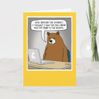 Funny Bear Surfen im Internet