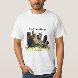 Funny Bear zitiert T - Shirt