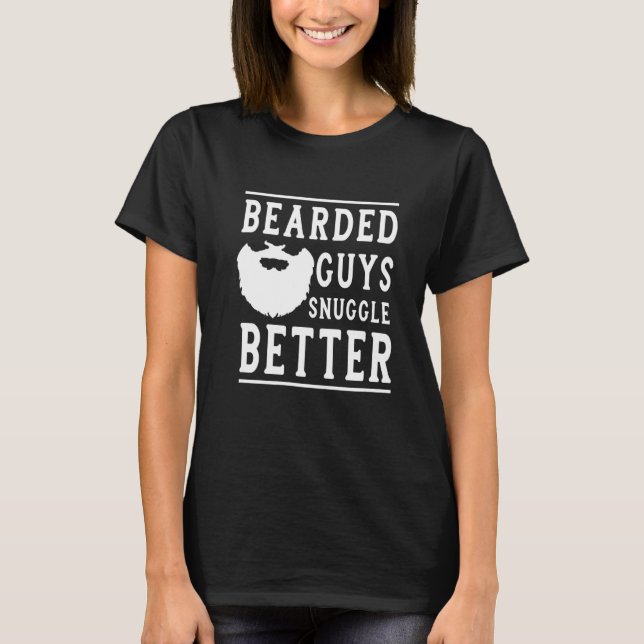 Funny Beard für Männer Herrscher Vater Mangelbeert T-Shirt (Vorderseite)