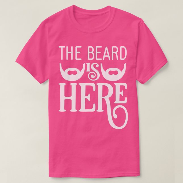 Funny Beard spendet den Bart ist hier 4 T-Shirt (Design vorne)