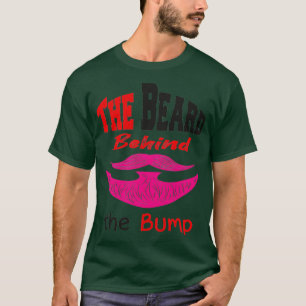 Funny Beard Zittern Sie den Bart hinter dem Hügel T-Shirt