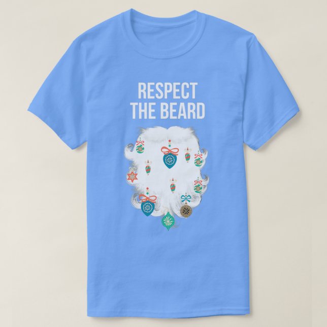 Funny Bearted Men Bärte Lover Weihnachtsgeschenk 1 T-Shirt (Design vorne)