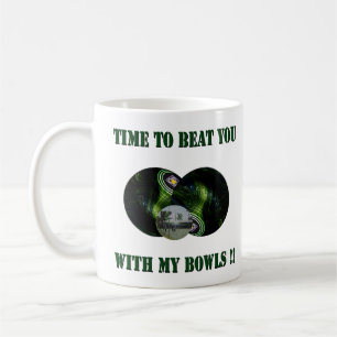 Funny Beat you at Lawn Bowls, Kaffee-Tasse Kaffeetasse