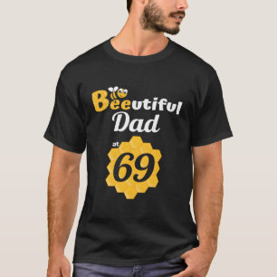 Funny Beautiful Beeutiful Vater Bee Honeycomb Dadd T-Shirt