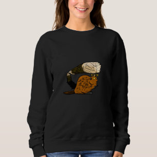 Funny Beaver Costume Sweatshirt