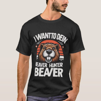 Funny Beaver Jover Rodents Animal Beaver Lover T-Shirt