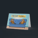 Funny Beavers beschäftigt Gety Hammered Geburtstag Karte<br><div class="desc">Diese lustige Geburtstagskarte enthält ein paar Biber,  deren Vorstellung,  sich zu beschäftigen,  bedeutet,  betrunken zu werden. 

Vielen Dank für die Auswahl dieses originalen Design von © Chuck Ingwersen. Ich poste jeden Tag Cartoon auf Instagram: https://www.instagram.com/captainscratchy</div>