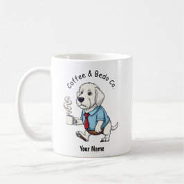 Funny Bedlington Terrier Dog Business Suit Coffee Kaffeetasse