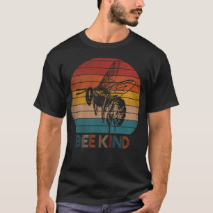 Funny bee Kind be kind, Retro Classic begabt für T-Shirt