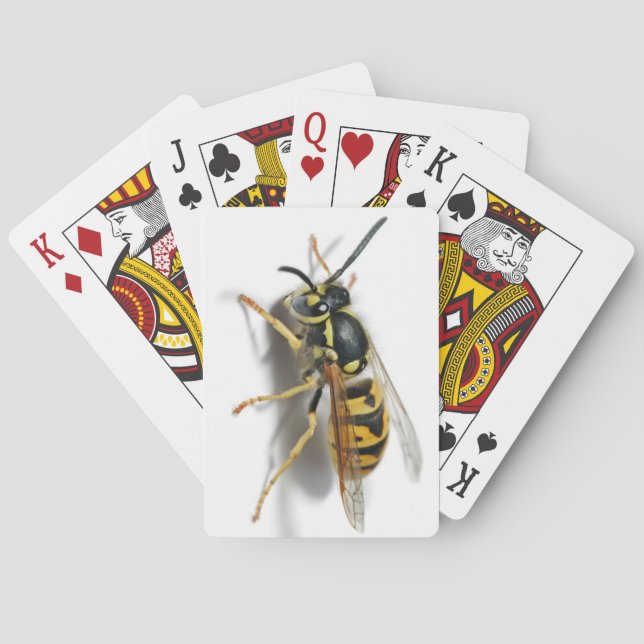 Funny Bee Playing Card - Wasch Spielkarten (Rückseite)